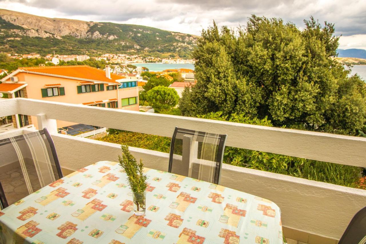 Renata Apartment With A View Baška Kültér fotó