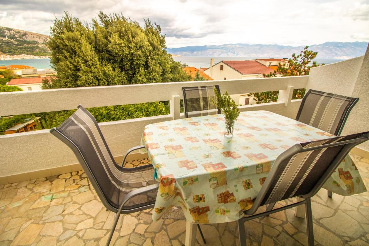 Renata Apartment With A View Baška Kültér fotó